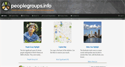 Desktop Screenshot of peoplegroups.info